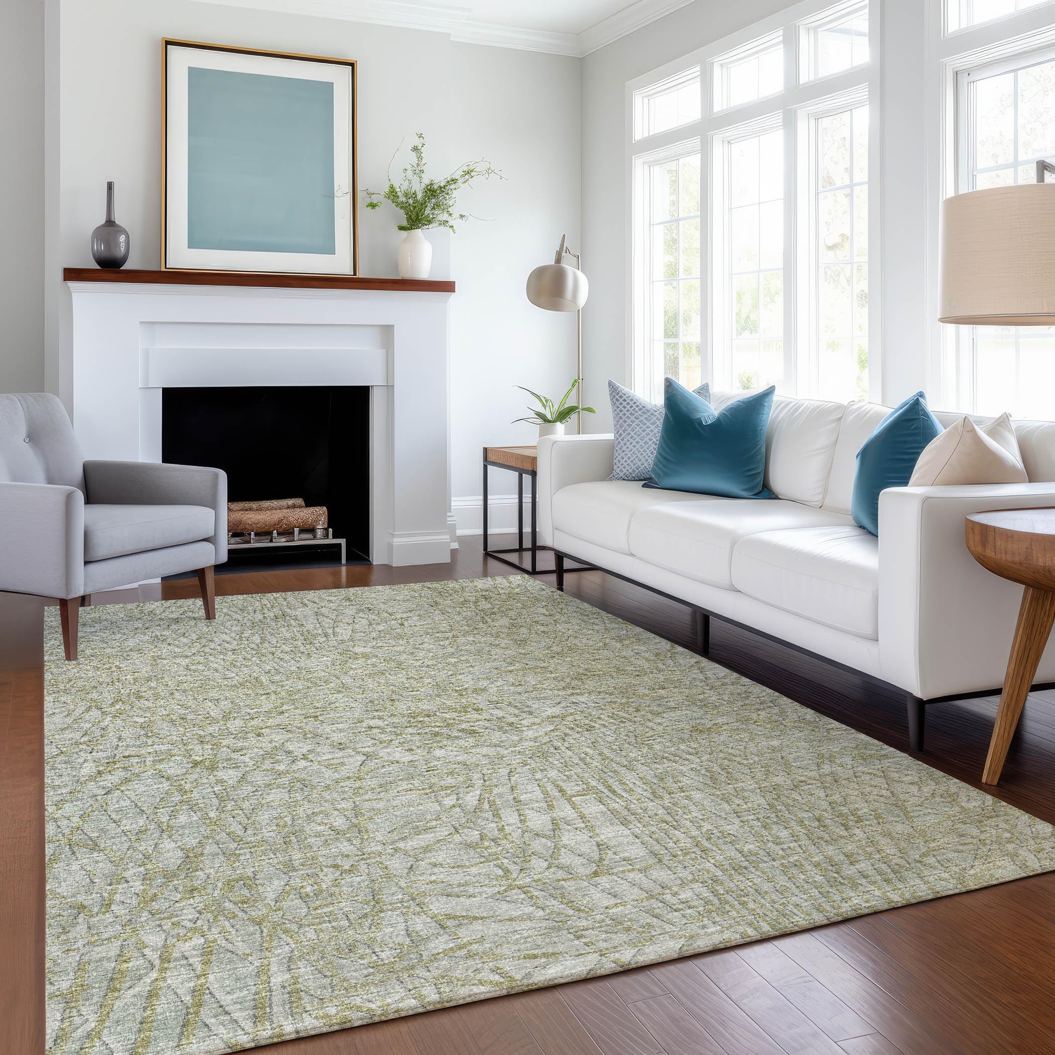 Amazon.com: Addison Rugs Mayfield AMF35 Sage 10' x 14' Indoor